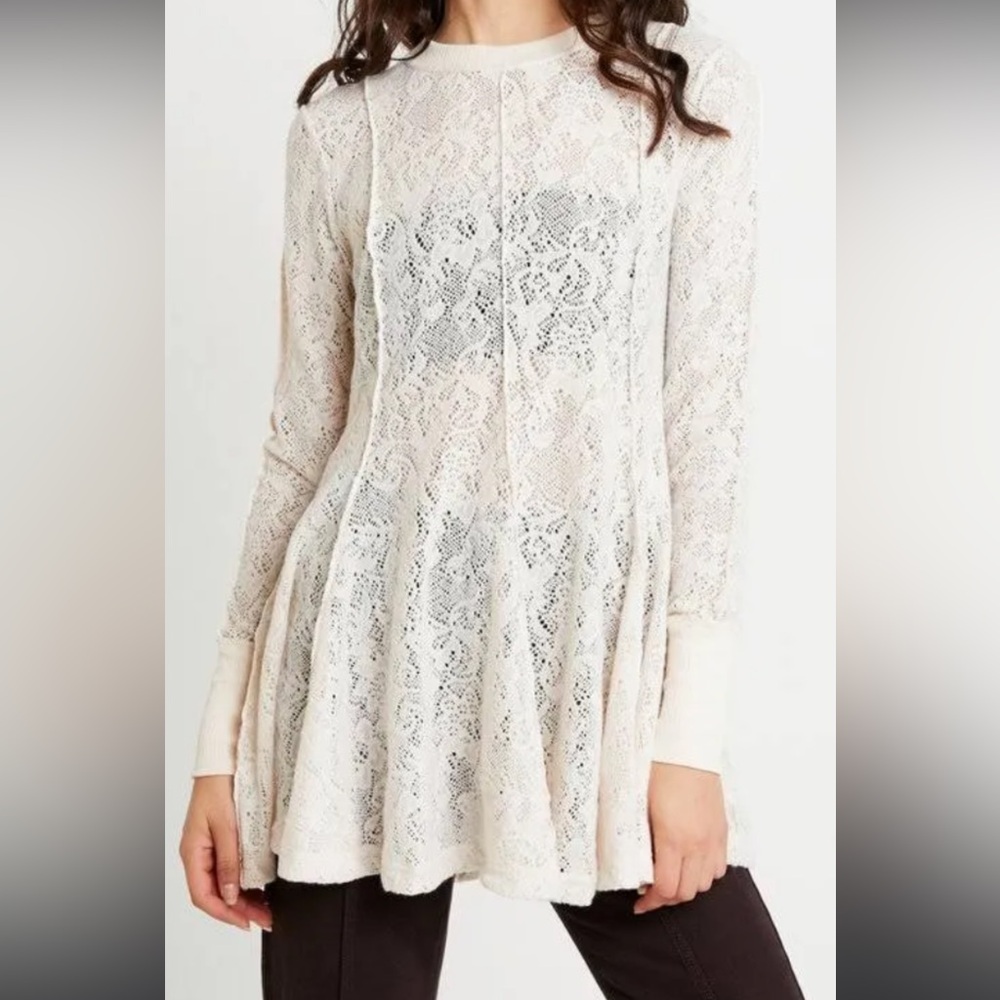 Free People Lace Tunic